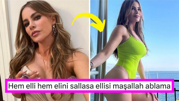 51 Yaşındaki Ünlü Oyuncu Sofia Vergara’nın Gençlere Taş Çıkartan Tatil Pozlarına Yorum Yağdı!