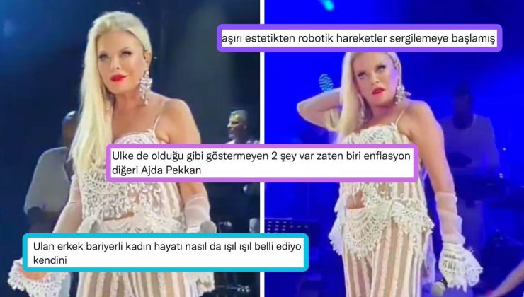 77 Yaşındaki Ajda Pekkan’ın Son Konserindeki Şovu, Kıyafeti ve Fiziği Büyük İlgi Çekti!