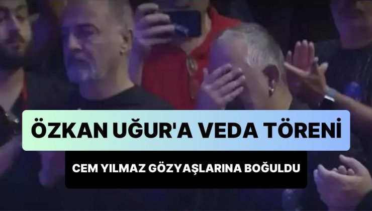 Cem Yılmaz, Özkan Uğur’a Veda Töreninde Gözyaşlarına Hakim Olamadı