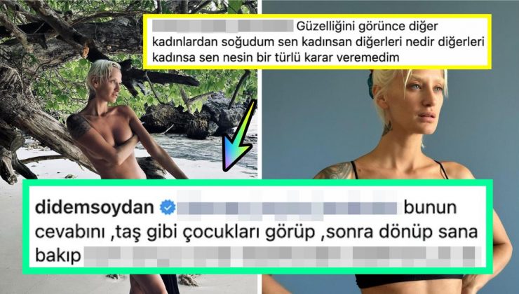 Didem Soydan, Kendisini Överken Diğer Kadınları Aşağılayan Erkek Bireye Kapak Gibi Bir Cevap Verdi!