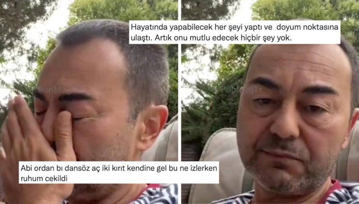 Serdar Ortaç’ın Açtığı Canlı Yayınlardaki Mutsuz Hali ve Söylemleri Sosyal Medyayı İkiye Böldü